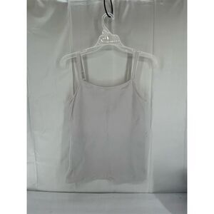 Shapermint Essentials Women's White Spaghetti Strap Tank Top 2XL